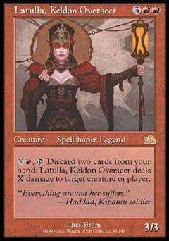 Latulla, Keldon Overseer (Prophecy) Heavy Play