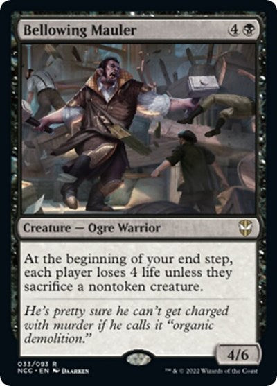 Bellowing Mauler (Commander: Streets of New Capenna) Light Play