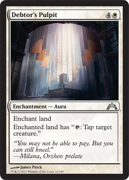 Debtor's Pulpit (Gatecrash) Light Play