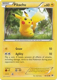 Pikachu (XY - BREAKthrough) Heavy Play