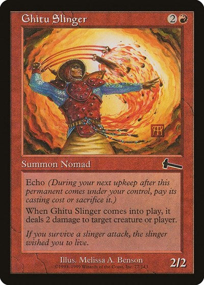 Ghitu Slinger (Urza's Legacy) Heavy Play