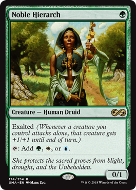 Noble Hierarch (Ultimate Masters) Light Play