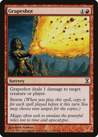 Grapeshot (Time Spiral) Light Play