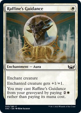 Raffine's Guidance (Streets of New Capenna) Light Play Foil