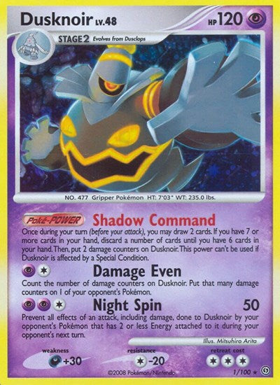 Dusknoir (1) (Stormfront) Medium Play Holofoil