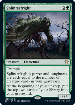 Splinterfright (Commander 2020 Ikoria) Light Play