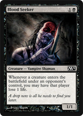 Blood Seeker (Magic 2012 Core Set) Light Play