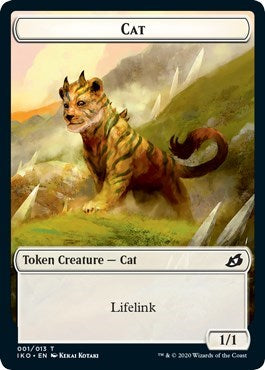 Cat Token (Ikoria: Lair of Behemoths) Light Play
