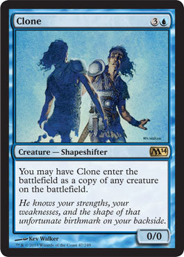 Clone (Magic 2014 Core Set) Damaged / Poor