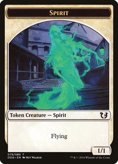 Spirit Token (Duel Decks: Blessed vs. Cursed) Light Play
