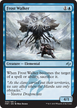 Frost Walker (Fate Reforged) Light Play Foil
