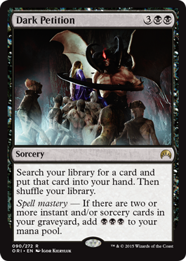 Dark Petition (Magic Origins) Heavy Play