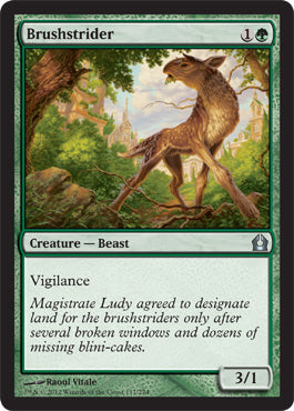 Brushstrider (Return to Ravnica) Light Play