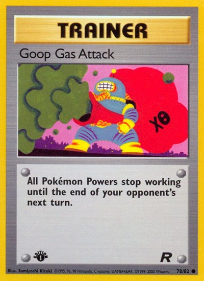 Goop Gas Attack (Team Rocket) Damaged / Poor Unlimited