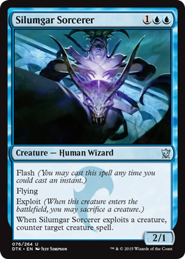 Silumgar Sorcerer (Dragons of Tarkir) Heavy Play