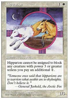 Hipparion (5th Edition) Light Play
