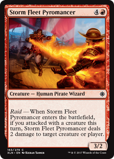 Storm Fleet Pyromancer (Ixalan) Light Play Foil