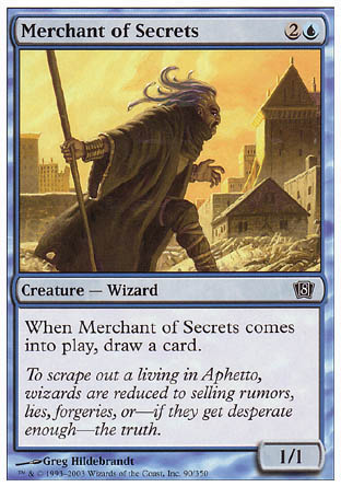 Merchant of Secrets (8th Edition) Light Play