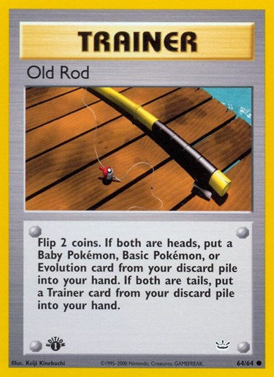 Old Rod (Neo Revelation) Light Play 1st Edition