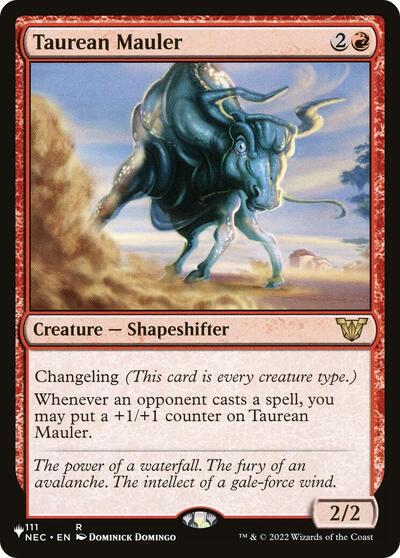Taurean Mauler (NEC) (The List) Light Play