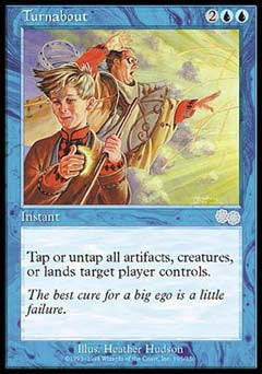 Turnabout (Urza's Saga) Heavy Play