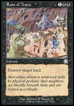 Rain of Tears (Mercadian Masques) Medium Play