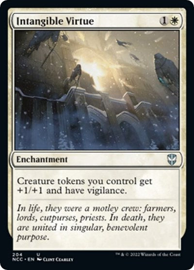 Intangible Virtue (Commander: Streets of New Capenna) Light Play