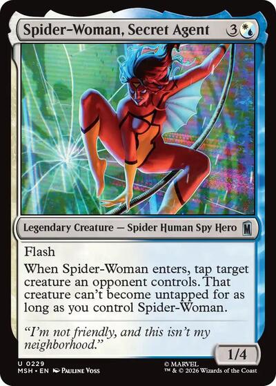 Spider-Woman, Secret Agent (Marvel Super Heroes) Light Play