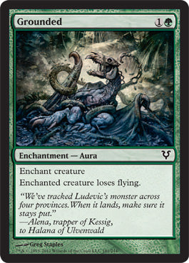 Grounded (Avacyn Restored) Light Play