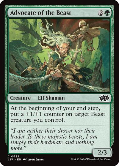 Advocate of the Beast (Foundations Jumpstart) Light Play