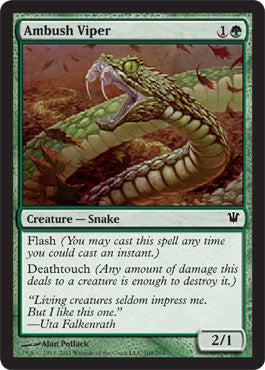 Ambush Viper (Innistrad) Light Play