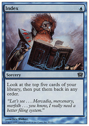 Index (9th Edition) Medium Play