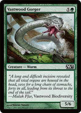 Vastwood Gorger (Magic 2013 Core Set) Light Play Foil