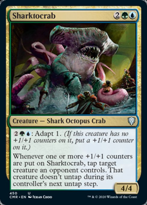 Sharktocrab (Commander 2020 Commander Legends) Damaged / Poor Italian