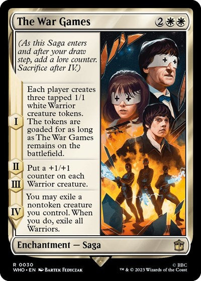 The War Games (Universes Beyond: Doctor Who) Light Play