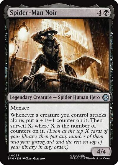 Spider-Man Noir (Marvel's Spider-Man) Light Play
