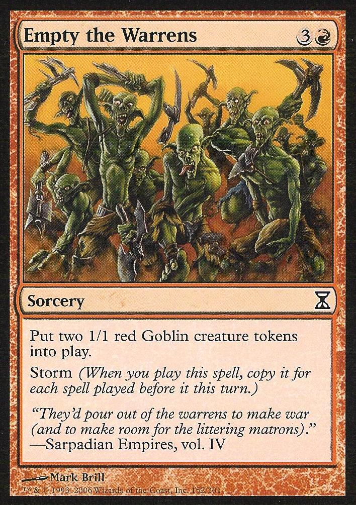 Empty the Warrens (Time Spiral) Light Play