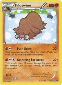 Piloswine (XY - BREAKthrough) Damaged / Poor