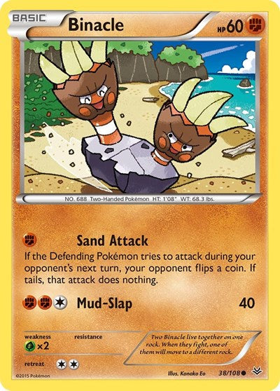 Binacle (XY Roaring Skies) Medium Play
