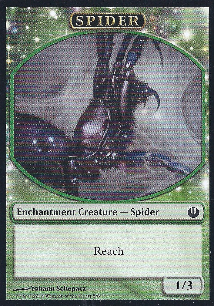Spider Token (Journey into Nyx) Light Play