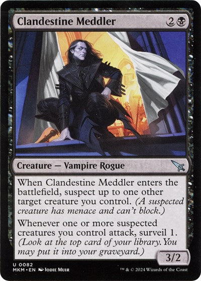 Clandestine Meddler (b) (Murders at Karlov Manor) Light Play