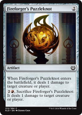 Fireforger's Puzzleknot (Kaladesh) Light Play