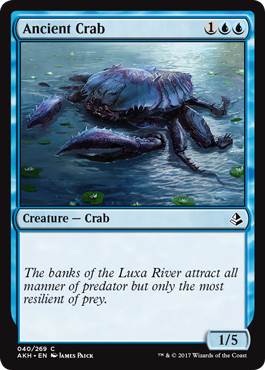 Ancient Crab (Amonkhet) Light Play