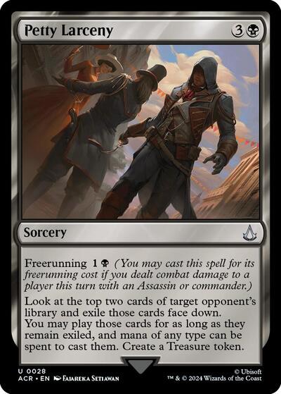 Petty Larceny (Universes Beyond: Assassin's Creed) Light Play