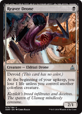 Reaver Drone (Oath of the Gatewatch) Light Play