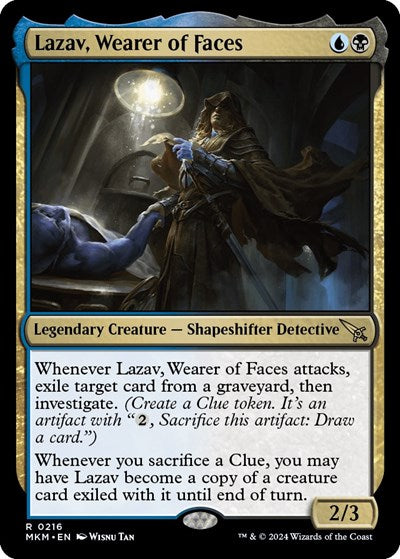 Lazav, Wearer of Faces (Murders at Karlov Manor) Light Play