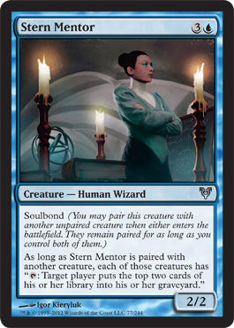 Stern Mentor (Avacyn Restored) Medium Play