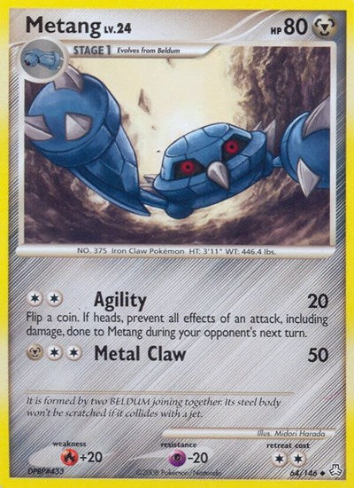 Metang (64) (Legends Awakened) Medium Play Reverse Holofoil