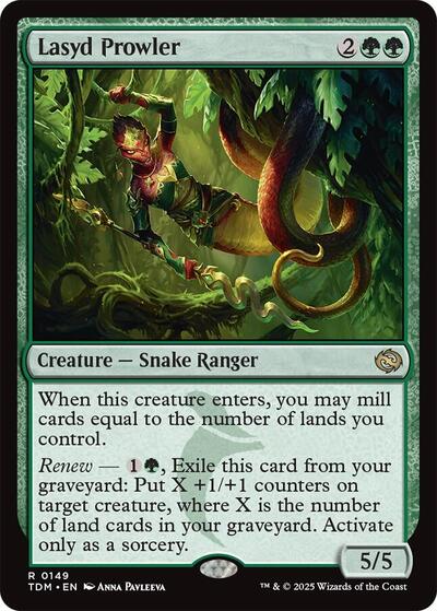 Lasyd Prowler (Tarkir: Dragonstorm) Light Play