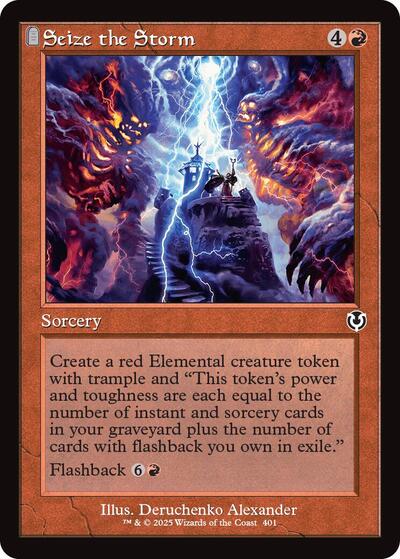 Seize the Storm (Retro Frame) (Innistrad Remastered) Light Play